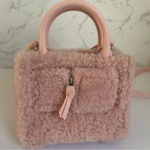 Brandon Blackwood Kuei Bag - Pink Shearling